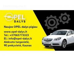 Didelis Opel automobilių atsarginių detalių pasirinkimas