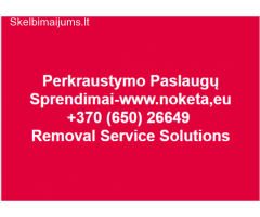 Perkraustymo paslaugos Lietuvoje ir Kaune - www.noketa.eu