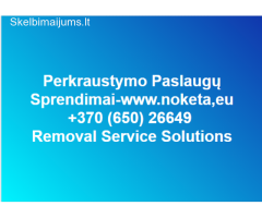 Perkraustymo paslaugos Lietuvoje ir Kaune - www.noketa.eu