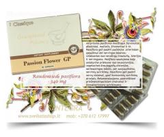 Passion Flower GP 30 kaps SANTEGRA pagalbinė raminanti priemonė