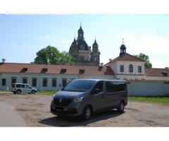 Vežame keleivių grupes su mikroautobusu į Lenkiją Latviją tel:+37064314115