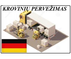 Krovinių Pervežimas Tentinėmis Puspriekabėmis ! iš / į Vokietija / Vokietijos / Vokietiją.