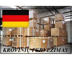 Tentiniu busiuku vežame krovinius iš Vokietijos į Vokietiją.