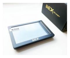 2019 metų NAUJAUSIAS GPS navigacijos modelis IHEX 5X Pro, 5" ekranas, navigacija sunkvežimiui